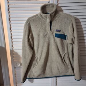 Patagonia Cream Fleece Pullover